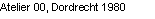 Text Box: Atelier 00, Dordrecht 1980
